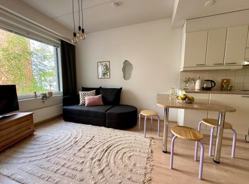 Central Studio 33m2 Sauna Wifi Parkkipaikka
