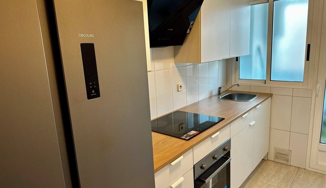 Centrally located apartment with free garage