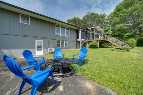 Centrally Located Brevard Home w/Deck & Fire Pit!