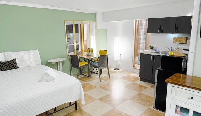 CH 1003: Cozy studio with kitchenette, WiFi & Pool, CH 1003: Cozy studio in amazing Manatí with AC, .