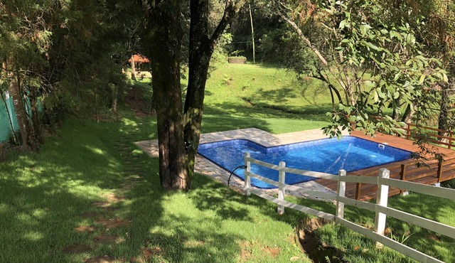 chacara for weekends and season, lakes, waterfall, with asphalted access