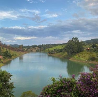 Chalé da lagoa