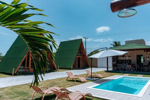 Chalés modernos e aconchegantes em Itacimirim 01