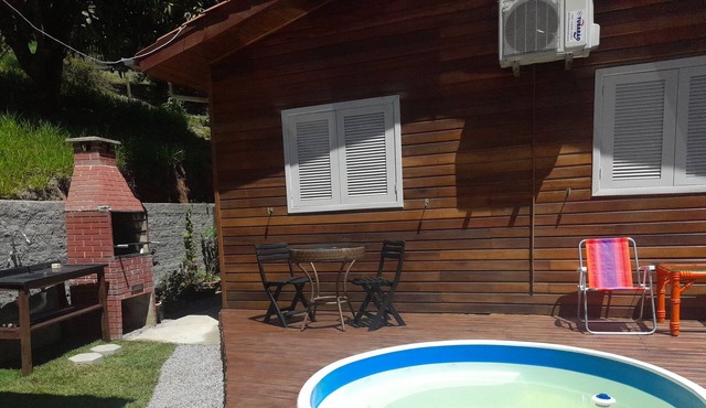 Chale Sol da Montanha em Termas Gravatal
