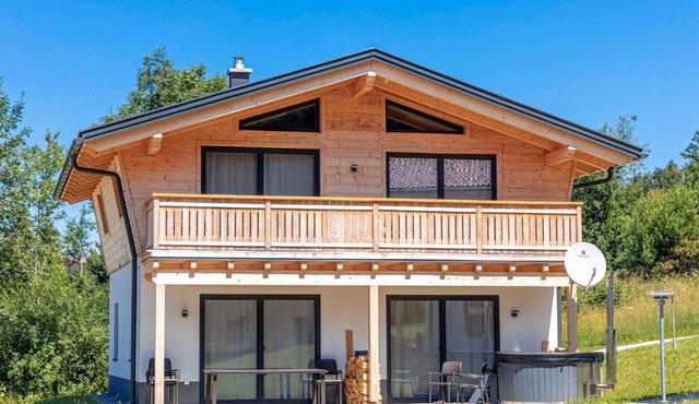 Chalet Arber in St Englmar with its own HotTube