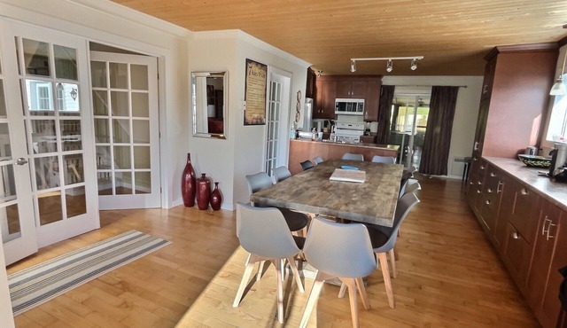 Chalet chez Toutou with spa, sauna and swimming pool