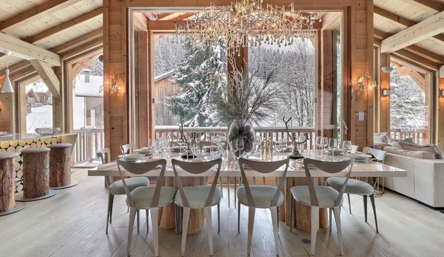 Chalet de luxe 5 chambres, ski in/ski out avec piscine, jacuzzi et hammam - Les Gets - FR-1-627-67