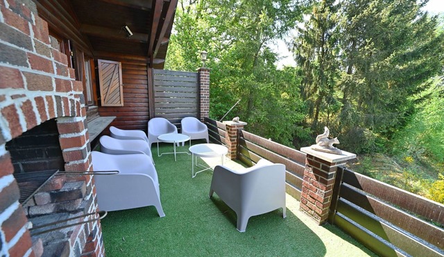 Chalet in Beffe with Hot Tub & Valley Views