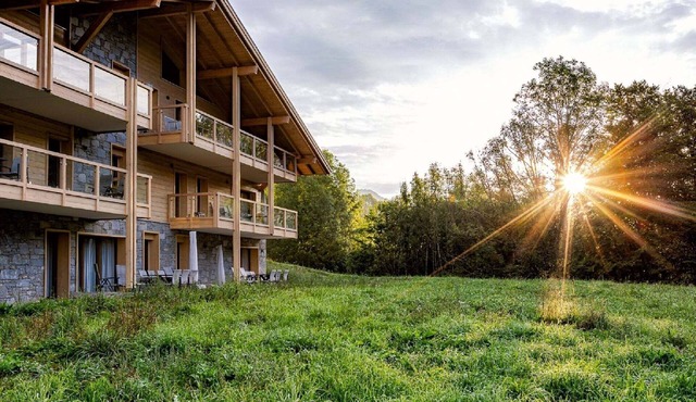 Chalet in French Alps near Lake Geneva
