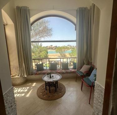 chalet in nubian villas , behind Rihanna hotel