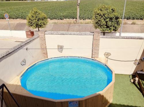 Chalet in Rivero de Posadas with Pool