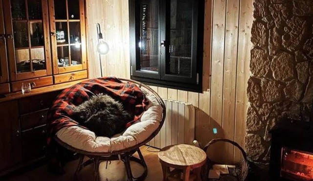 Chalet midden in een bos