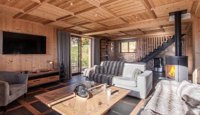 Chalet Mont Blanc - Départ ski -Vue exceptionnelle