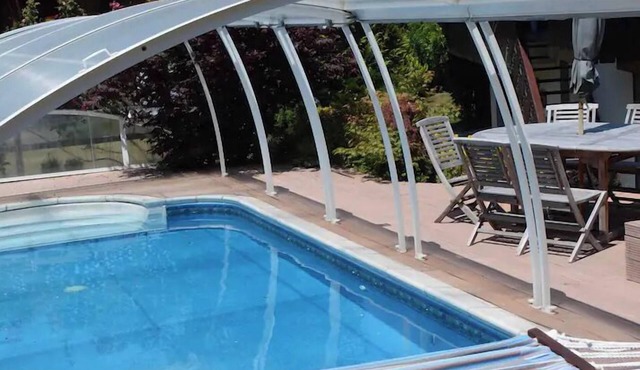 Chalet Paula with heated pool , in summer and Hot Tub, in winter