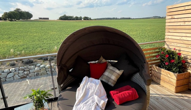 Chalet vacation apartment "Bergloft", 115 sqm & wellness/fitness/sauna - Bergrödelhof