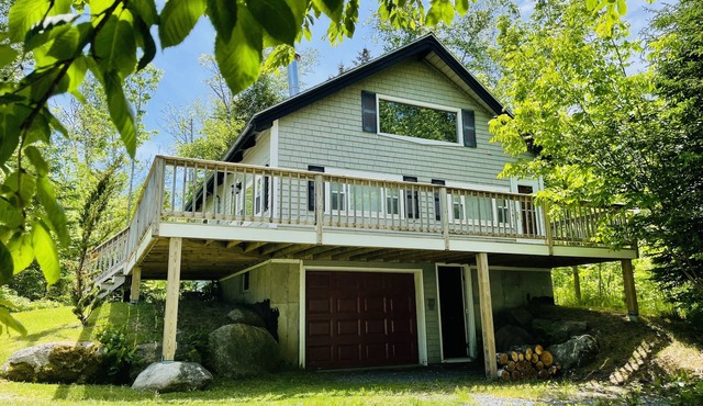 Chalet with a Private Beach in Acadia National Park