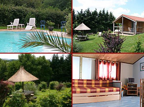 Chalets avec Terrasse - Capacité 5 Pers. - FR-1-489-288