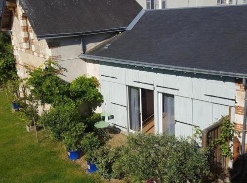 Chaleureux studio avec jardin commun et parking, idéal pour un couple face à l'Abbaye de Pontlevoy - FR-1-491-363