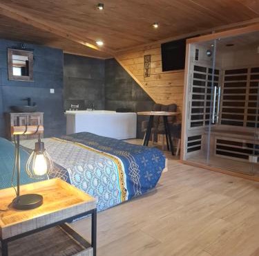 Chambre de luxe spa eden