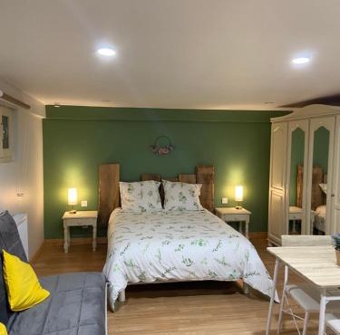 Chambre au vert
