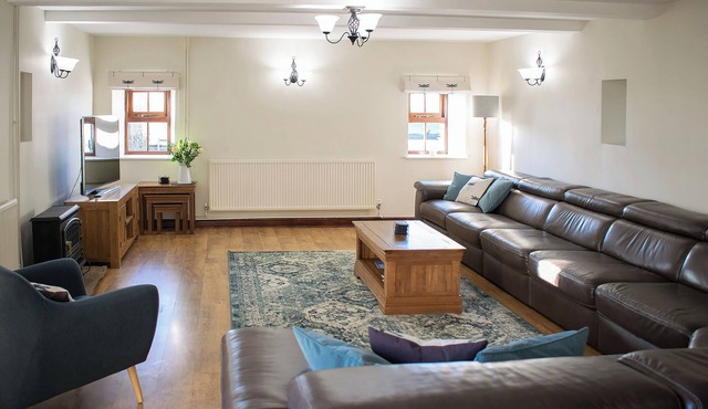 Characterful, rural barn conversion.