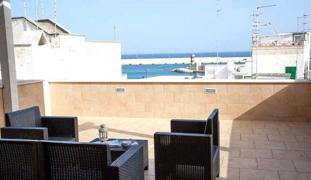 Characteristic Apartment In Monopoli For Six People With Breathtaking Sea View