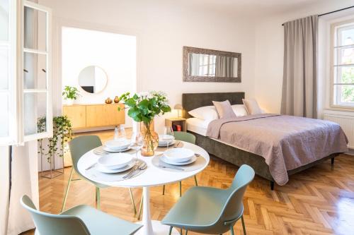 Charles Bridge Riverside Apartment