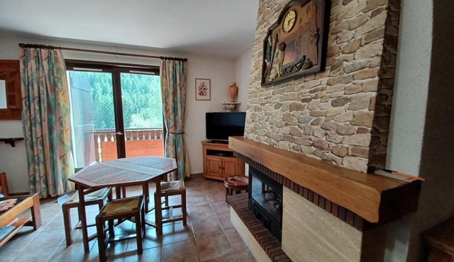 Charmant 2 pièces avec balcon et parking au Col du Corbier - FR-1-573-107
