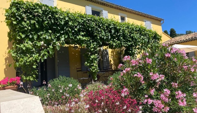 Charming villa with private swimming pool and a view on Luberon