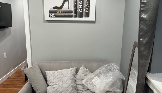 Charming 1-bedroom apartment with WiFi, AC in wonderful Brooklyn