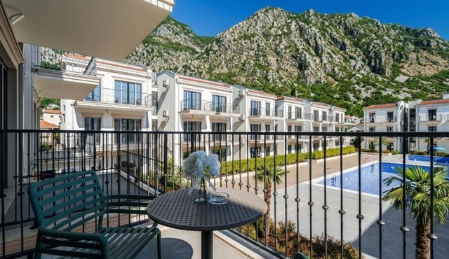 Charming 1-bedroom apartment in enchanting Risan with AC