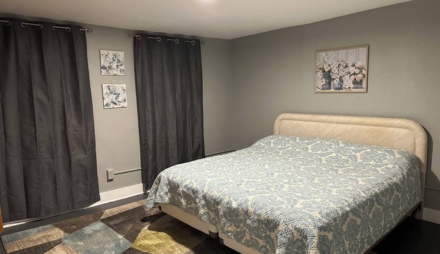 Charming 1-king-bedroom apartment in Johnstown