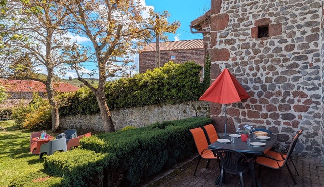 Charming 18th Century Stone House in Scenic Velay Village on St. James Way, Near Le Puy-en-Velay