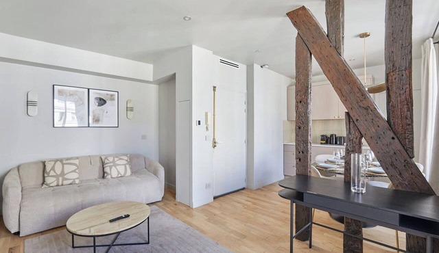 Charming 1BDR AC Le Marais Centre de Paris