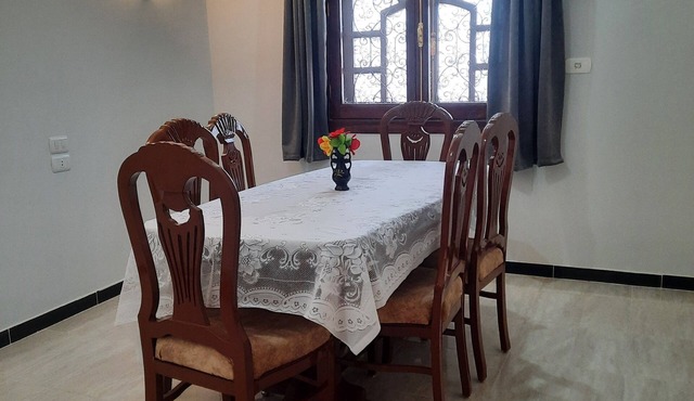 Charming 2-bedroom apartment with WiFi, AC in wonderful Luxor Governorate .