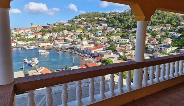 Charming 2-bedroom apartment with WiFi, AC in adorable Saint George's