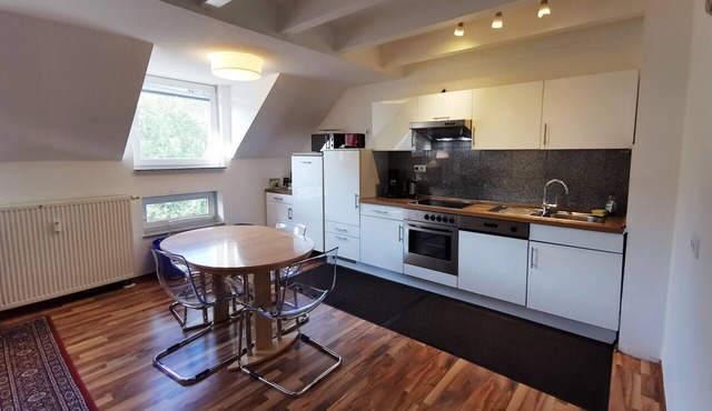 Charming 2-bedroom apartment with WiFi, AC in Heidelberg