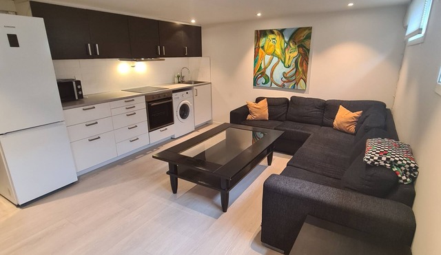 Charming 2-bedroom apartment in peaceful Stavanger area near tour hike!