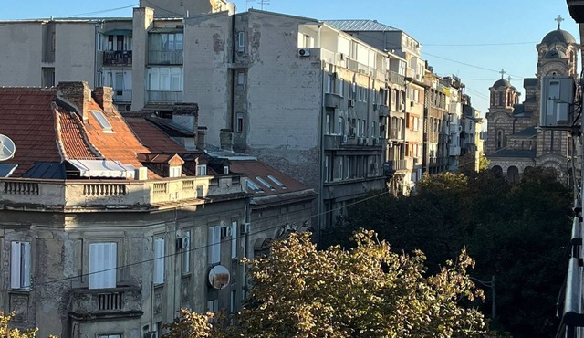 Charming 2-bedroom apartment in city centre of Belgrade