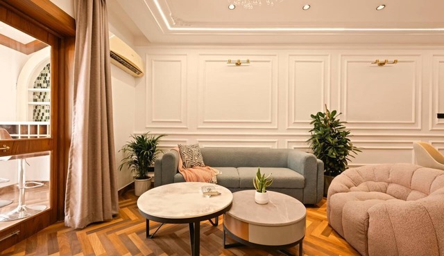 Charming 2-bedroom apartment with fitness room, WiFi in delightful Arpora