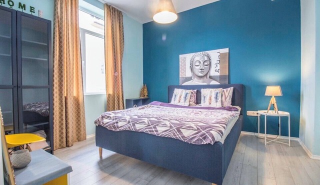 Charming 2-bedroom apartment with AC and WiFi in the historical Center of Sofia
