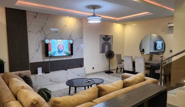 Charming 2-Bedroom Duplex Minutes from LBS, Abraham Adesanya, Lekki Lagos