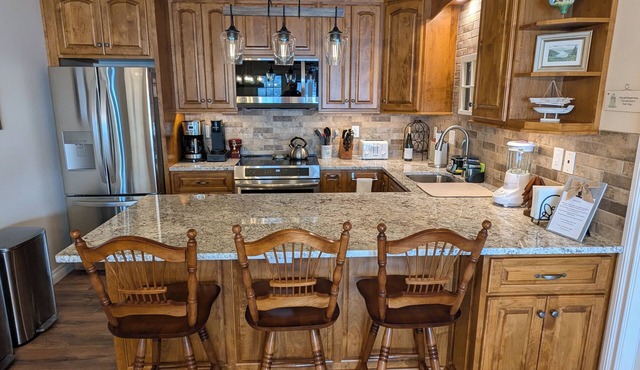 Charming 2-bedroom guest suite right on Keuka Lake with all the comforts of home