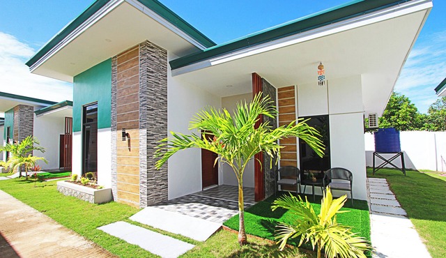 Charming 2-bedroom villa with WiFi, AC in Panglao Bohol