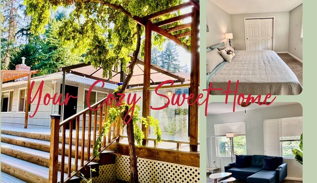 Charming 2BR w/Garden Retreat & 2 Free Parking
