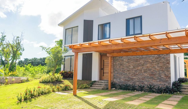 Charming 3-bedroom house with WiFi and AC in enchanting Las Galeras
