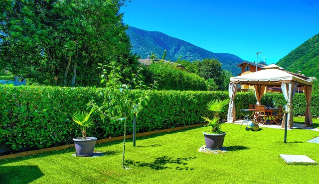 Charming 3½-room apartment with large garden with gazebo and barbecue