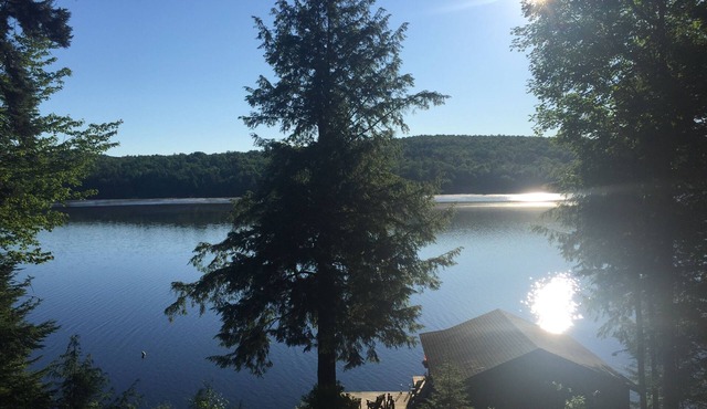Charming Adirondack Home on Private Lake