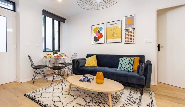 Charming apartment - 2BR/6P - Grands Boulevards