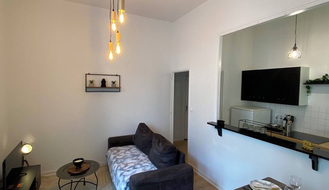 Charming apartment in the center - 2 bedrooms - 100% equipped - Free parking